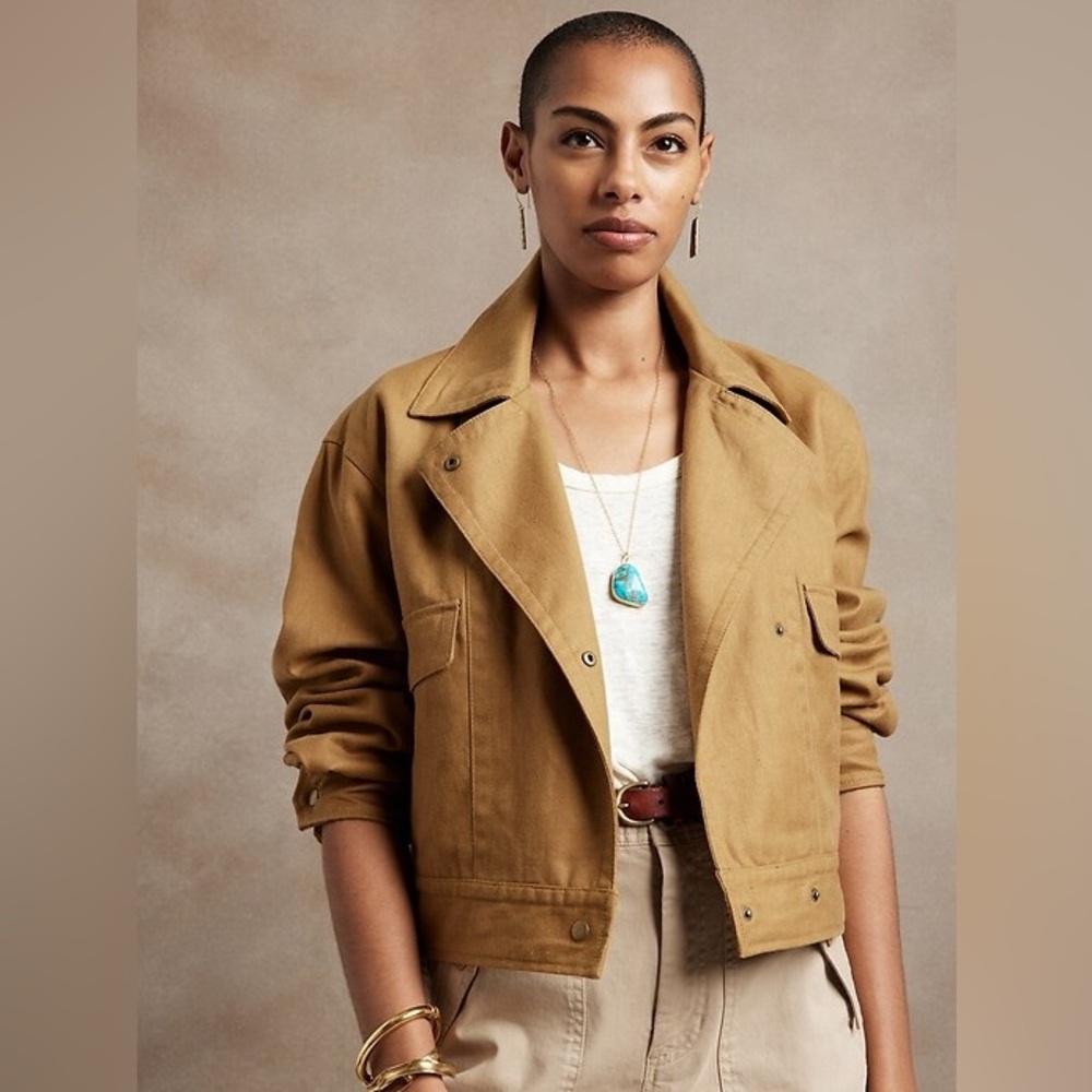 Banana Republic Amelia Flight Jacket